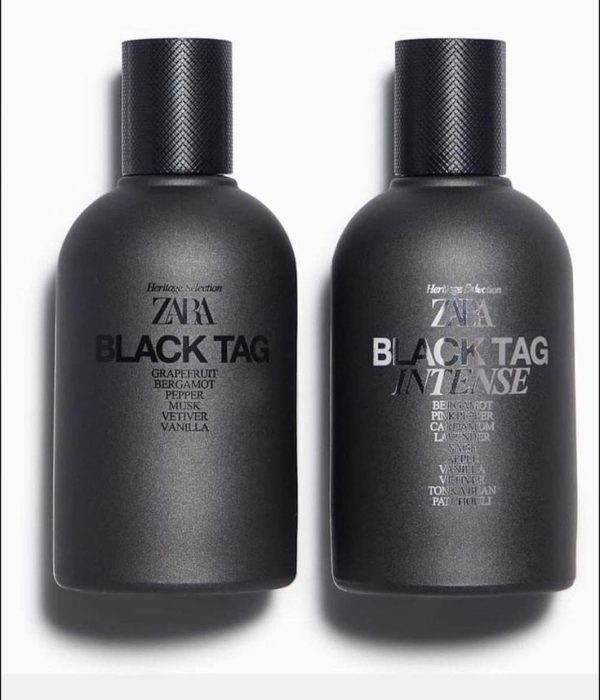 Zara Black Tag e Intense