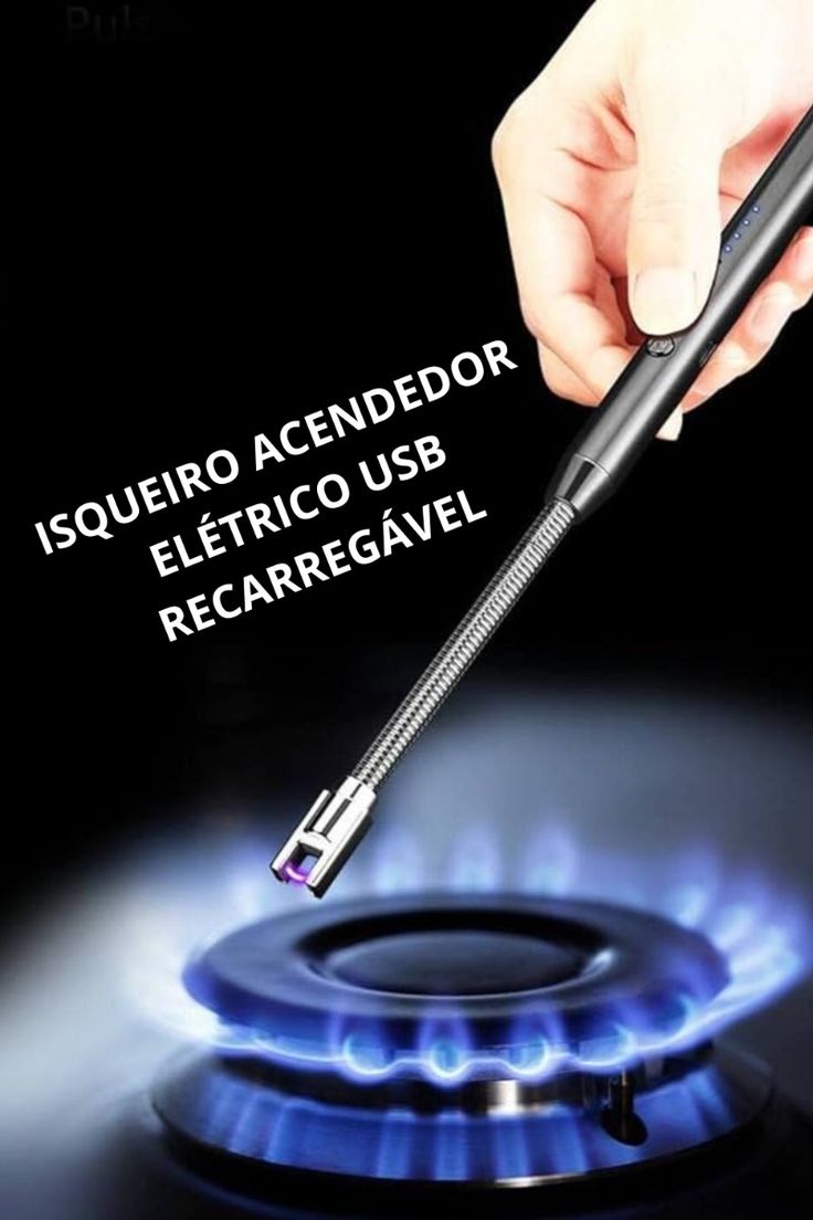 Isqueiro Elétrico Recarregável