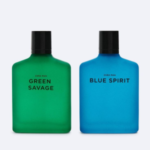 Zara Man Green Savage & Blue Spirit